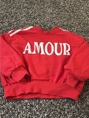 Grayson Mini Red Toddler Sweater